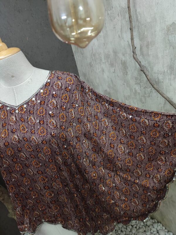 Pure Printed Kaftan style Top | Jenrobe - Image 2