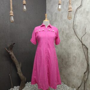 A-line mid-calf length gown | Jenrobe