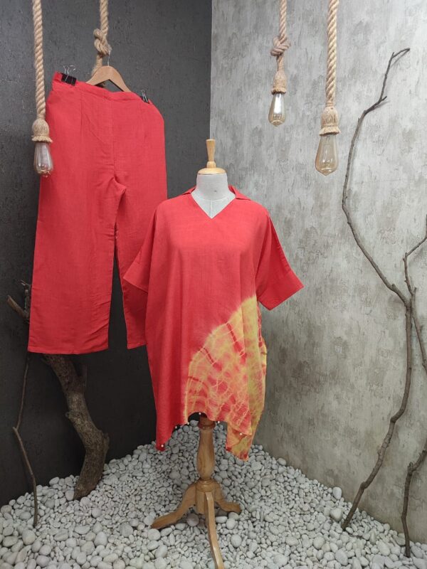 Pure Cotton Slub Co-ord Set | Jenrobe - Image 10