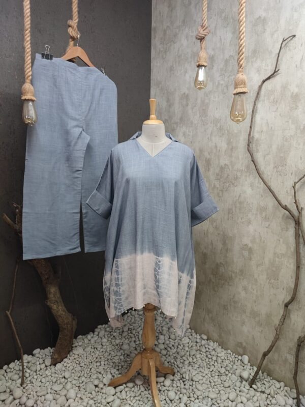 Pure Cotton Slub Co-ord Set | Jenrobe - Image 7