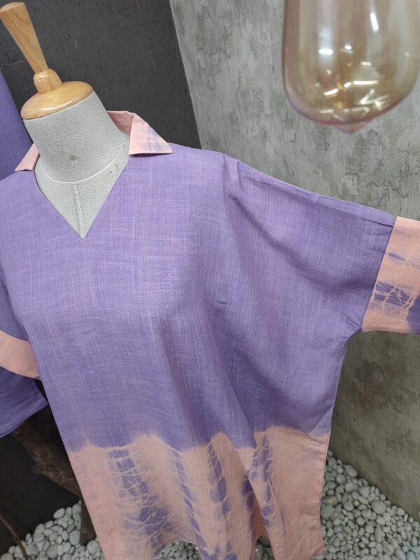 Pure Cotton Slub Co-ord Set | Jenrobe - Image 2