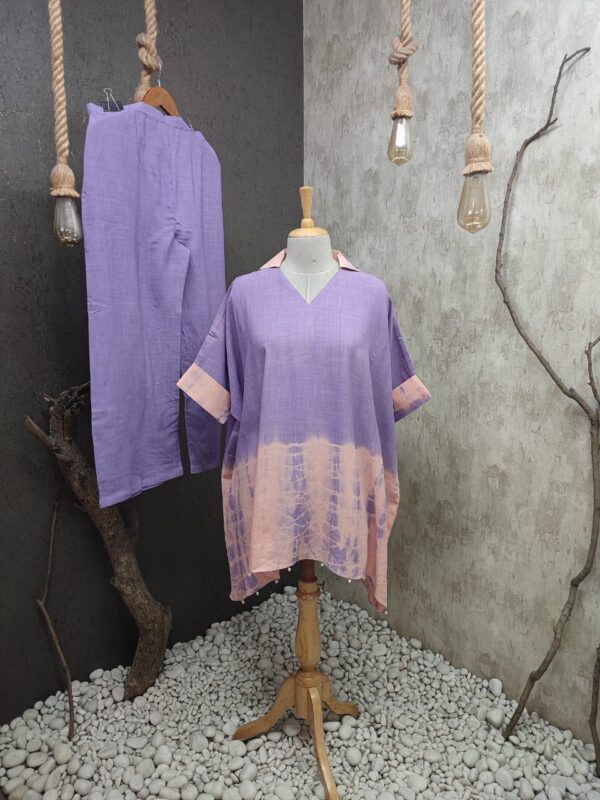 Pure Cotton Slub Co-ord Set | Jenrobe - Image 4