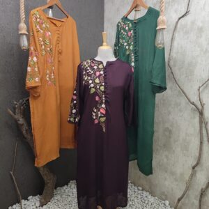 Viscose Crepe Long Kurti | Jenrobe