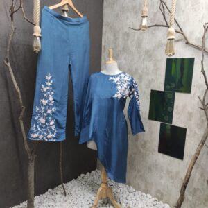 Russian Silk Indo-western 2 piece | Jenrobe